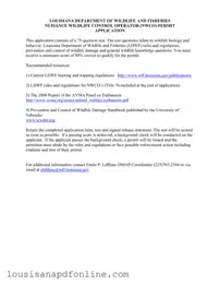 Free Louisiana Nwco Test Form