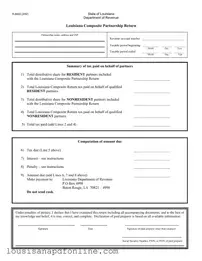 Free Louisiana R 6922 Form